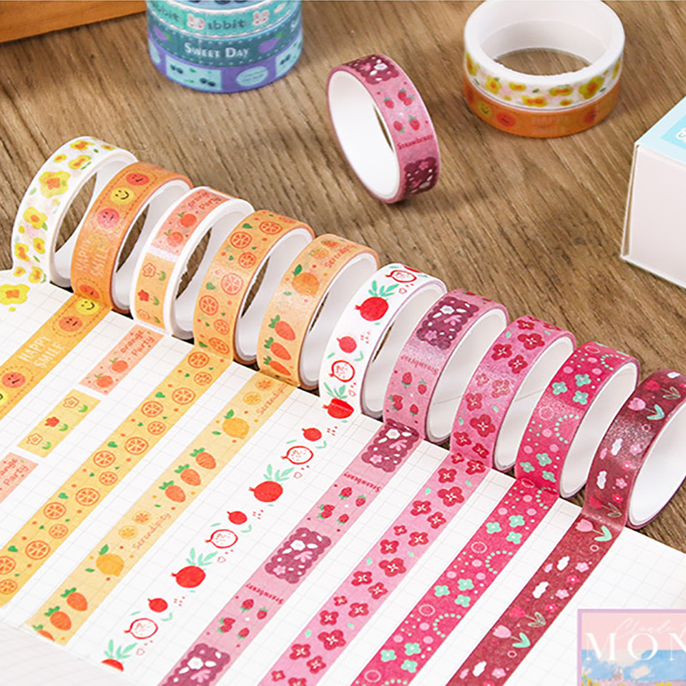 Washi Tape Set - 20 Roll Washi Tape Set Diamond