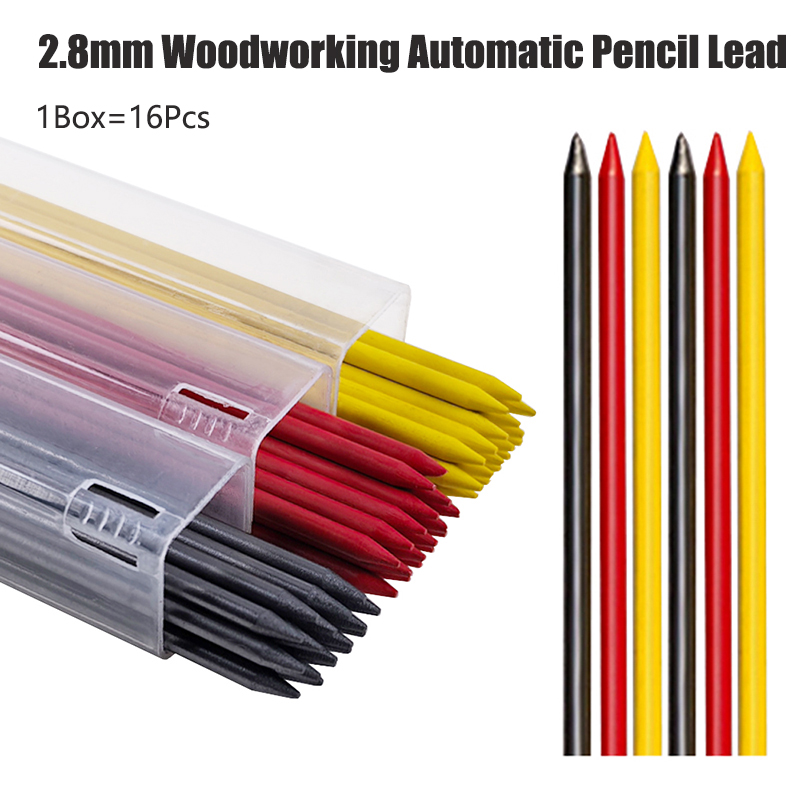 Black Yellow Red 2.8mm Woodwor - Mechanical Pencil Lead 리뷰 및 가격