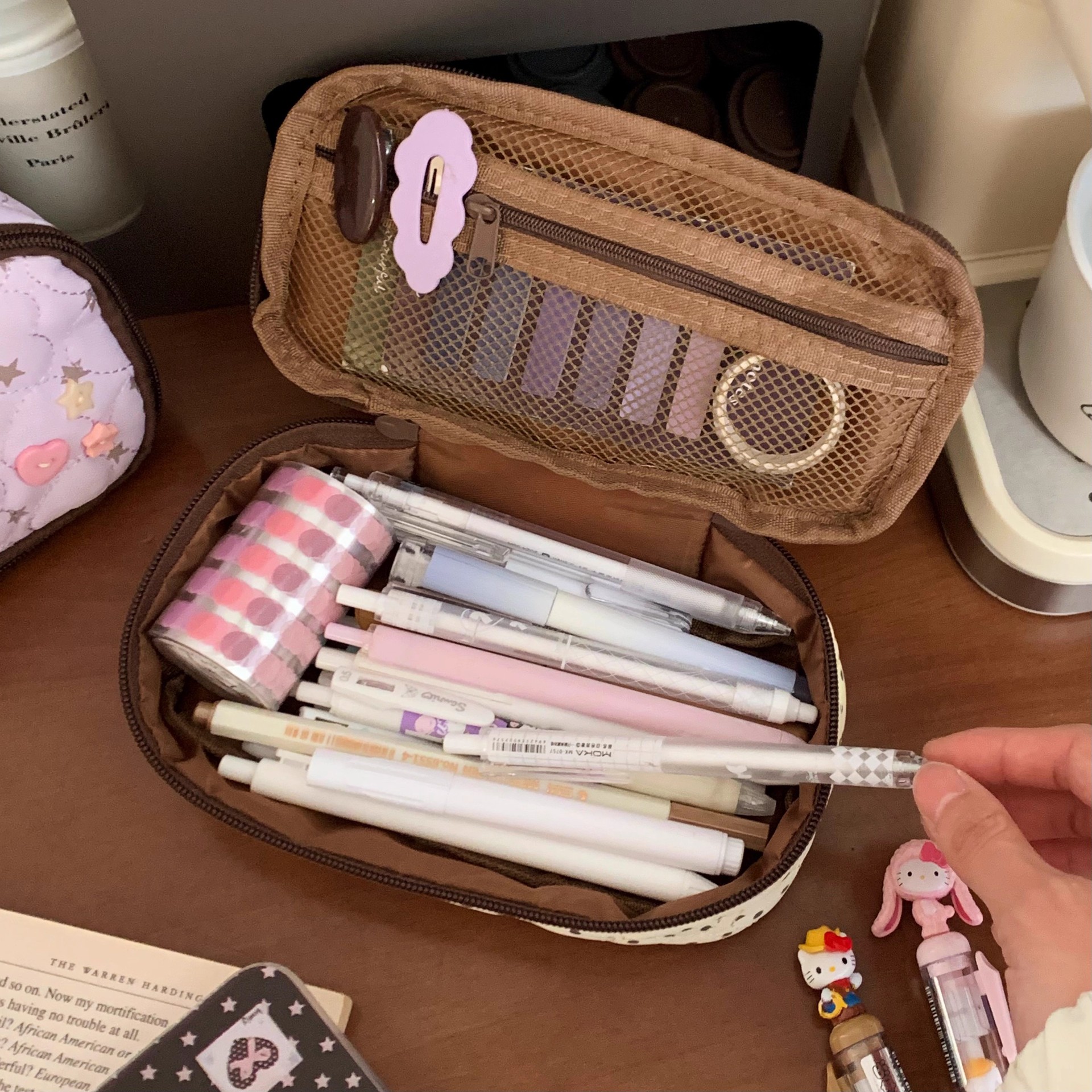 Star Dot Large Capacity Bag wi - Pencil Case Large 리뷰 및 가격
