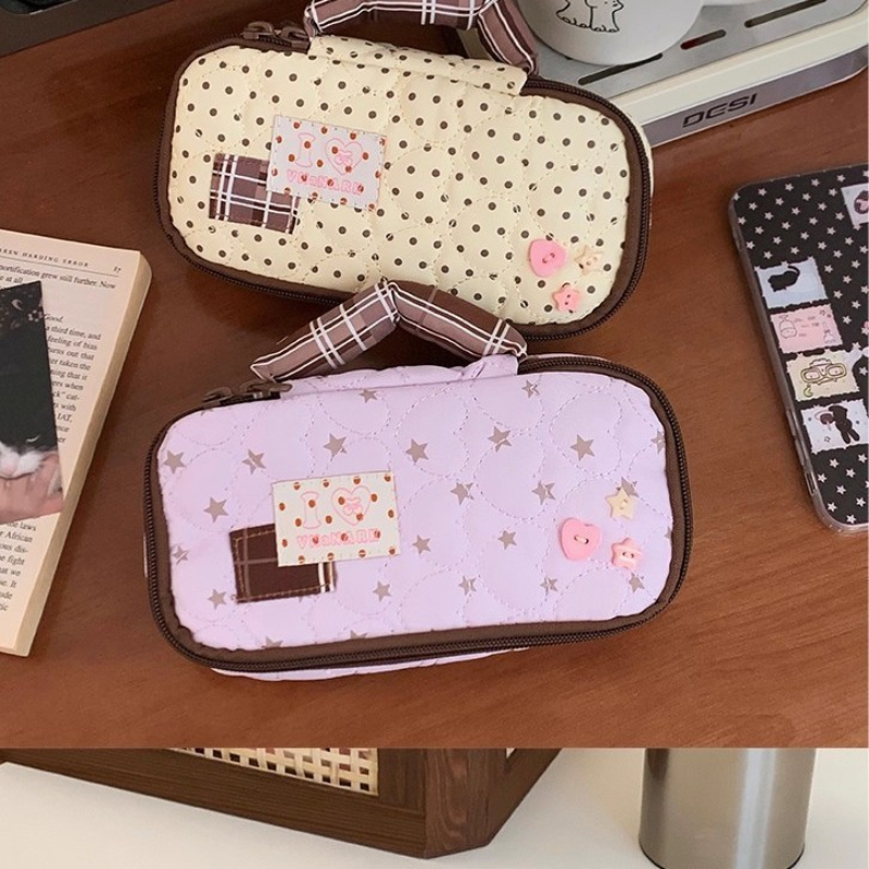 Star Dot Large Capacity Bag wi - Pencil Case Large 리뷰 및 가격
