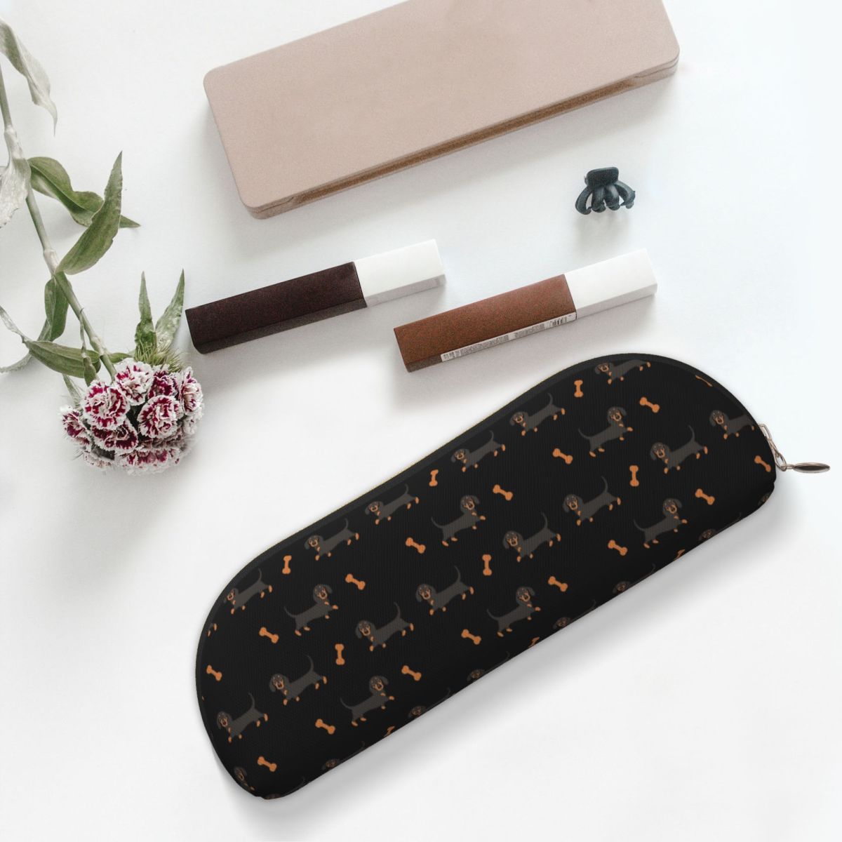 Black And Tan Dachshund Sausag - Tan Stationery & Office Supply 리뷰 및 가격