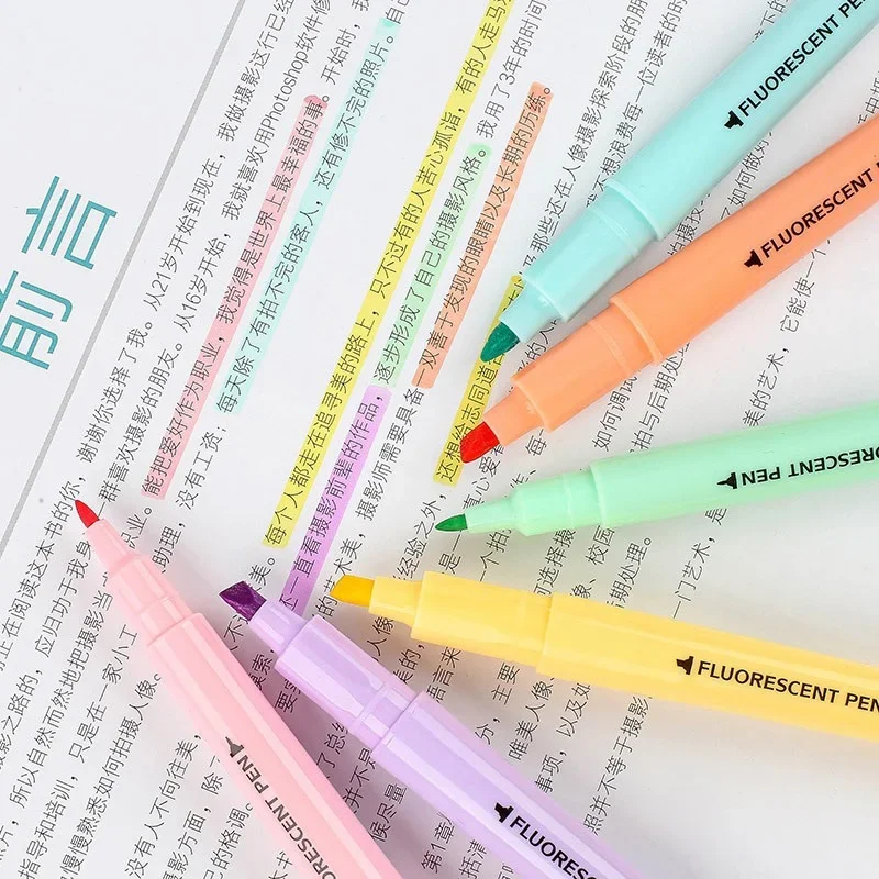 STONEGO 6PCS Dual Tip Highligh - Highlighter Set Pastel 리뷰 및 가격