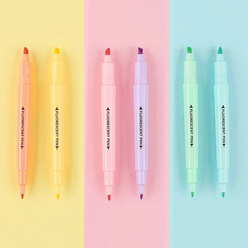 STONEGO 6PCS Dual Tip Highligh - Highlighter Set Pastel 리뷰 및 가격