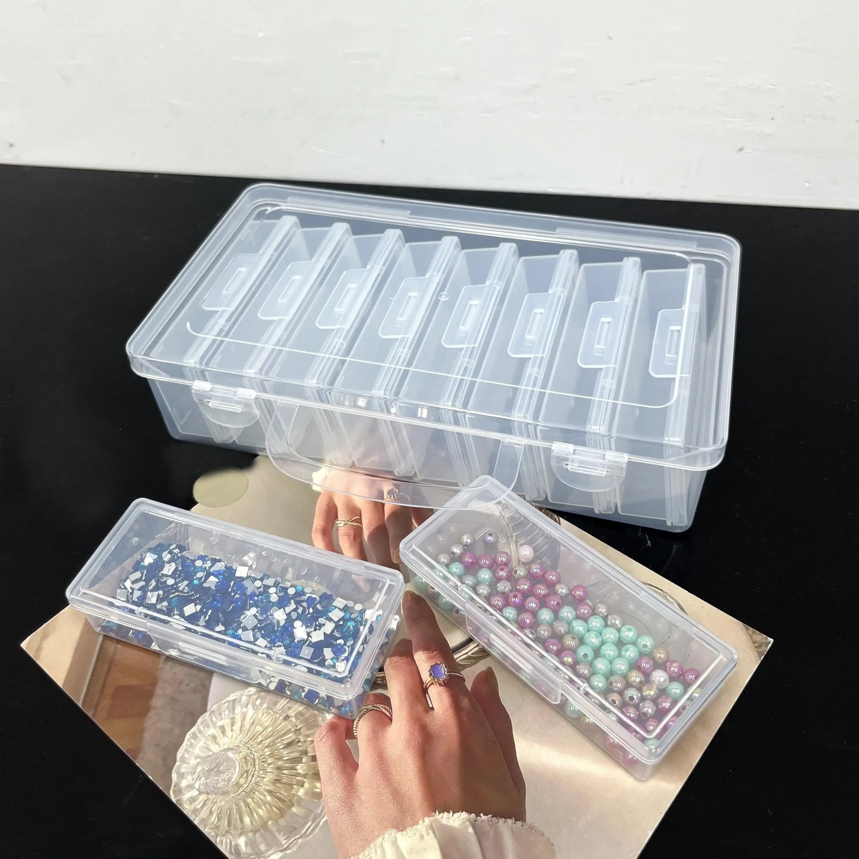 Transparent Plastic Storage Bo - Stationery And Office Supply Stores 리뷰 및 가격