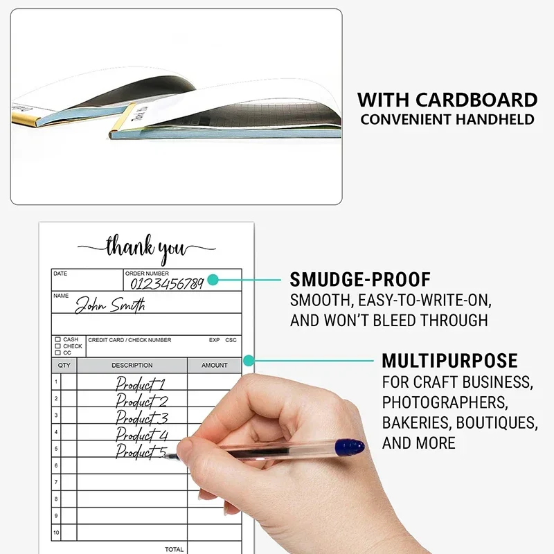 Business Sales Invoice Receipt - Carbon Copy Book 리뷰 및 가격