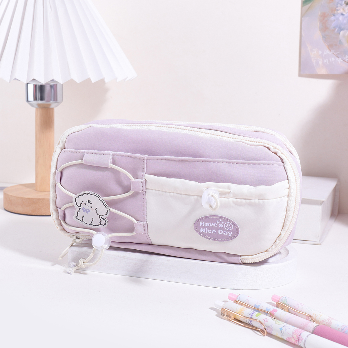 9 Layers Large Capacity Drawst - Pencil Case Large 리뷰 및 가격