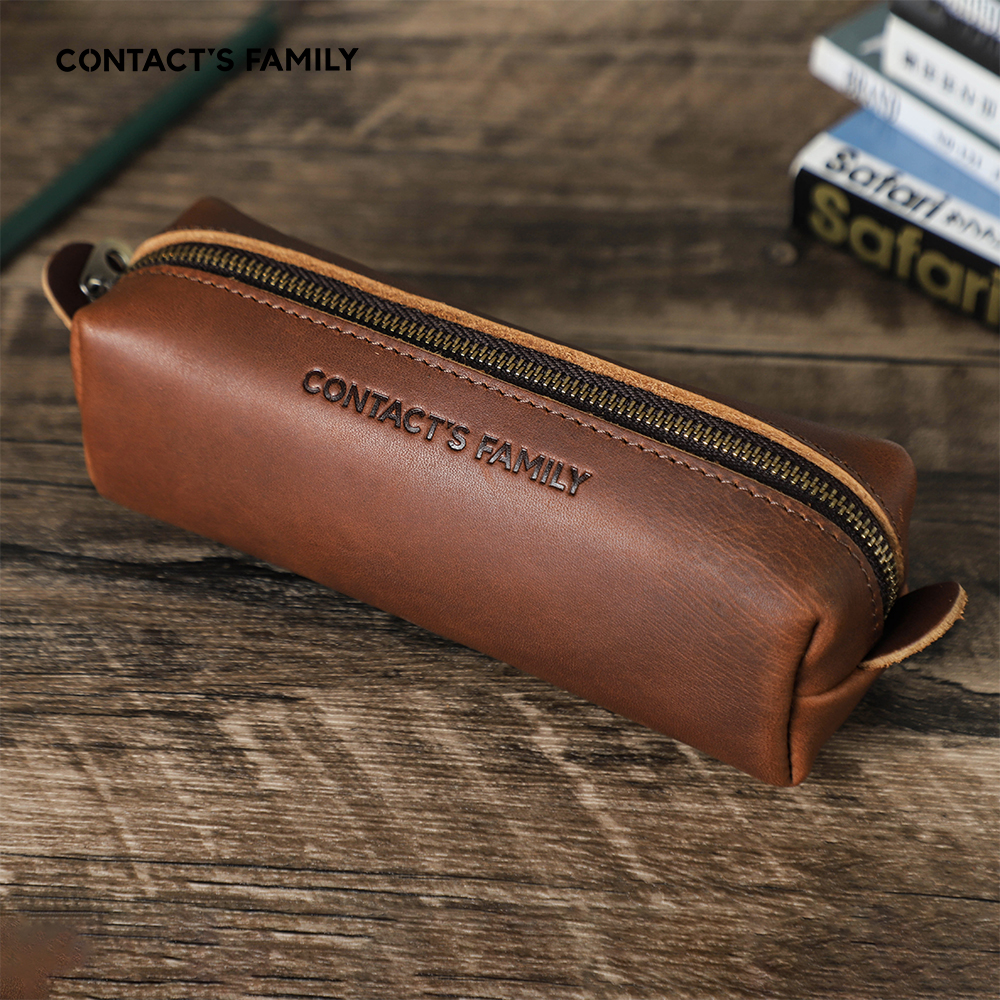 Retro Leather Pencil Case High - Stationery Supply Business 리뷰 및 가격