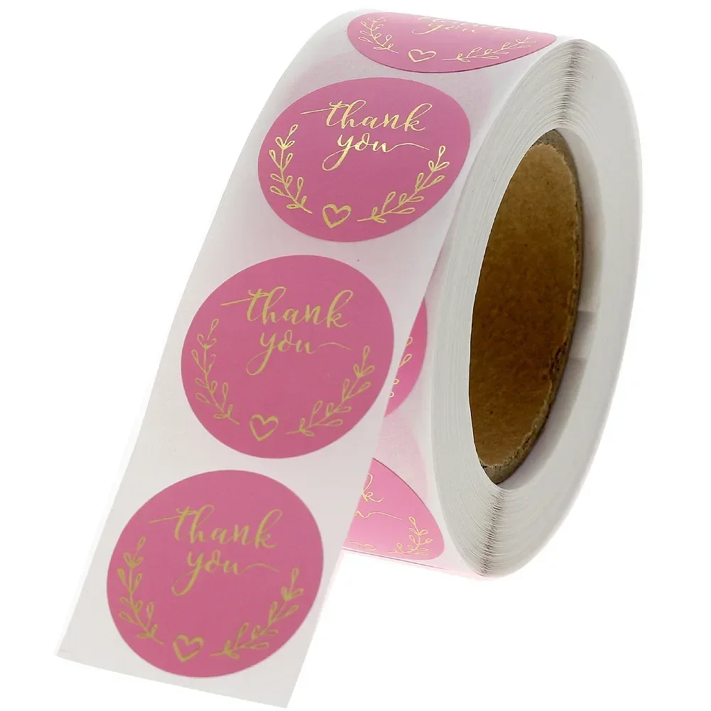 50-500pcs Thank You Sticker Pi - Stationery Supply Business 리뷰 및 가격