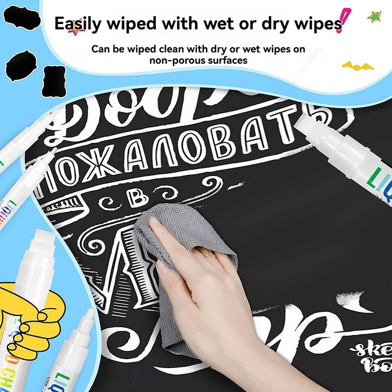5pcs/set White Chalk Markers L - Correction Fluid White 리뷰 및 가격