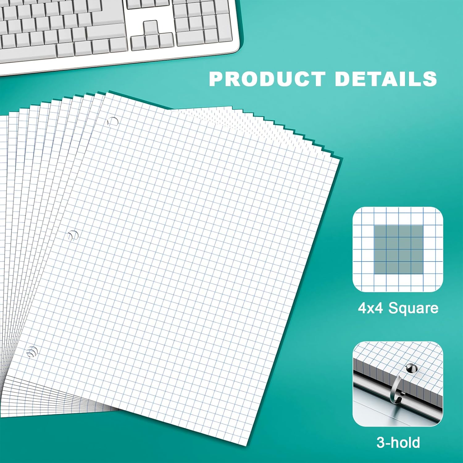 Loose Leaf Graph Paper Noteboo - Paper Punch 3 Hole 리뷰 및 가격