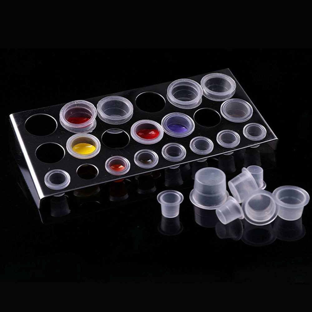 100pcs Transparent Tattoo Pigm - Calligraphy Ink Bottle 리뷰 및 가격