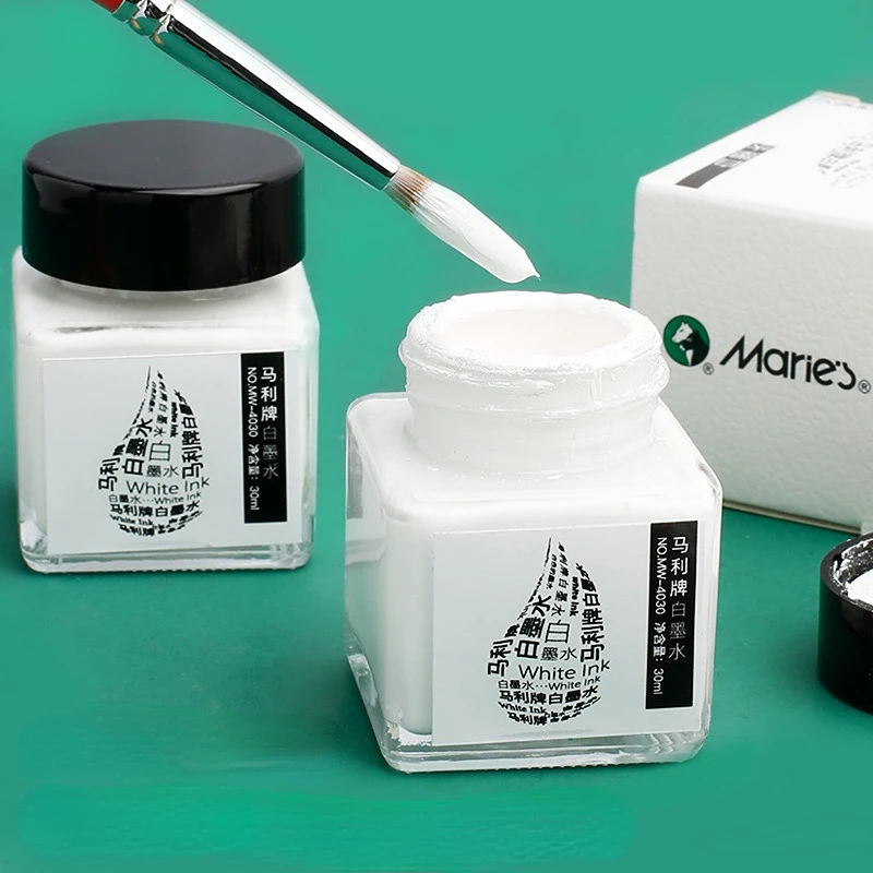 30ML White Ink High-gloss Wate - Correction Fluid White 리뷰 및 가격