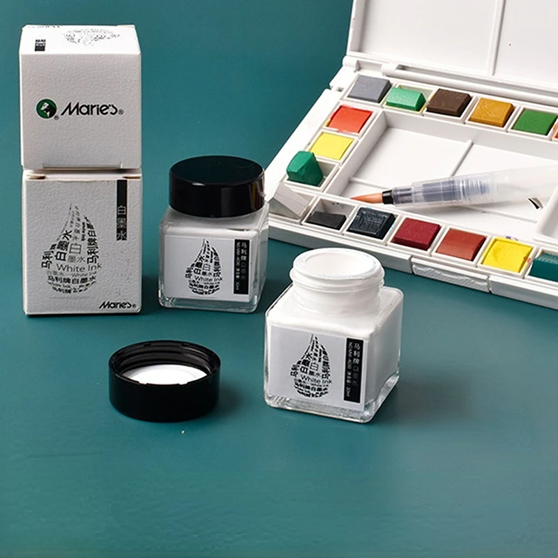 30ML White Ink High-gloss Wate - Correction Fluid White 리뷰 및 가격