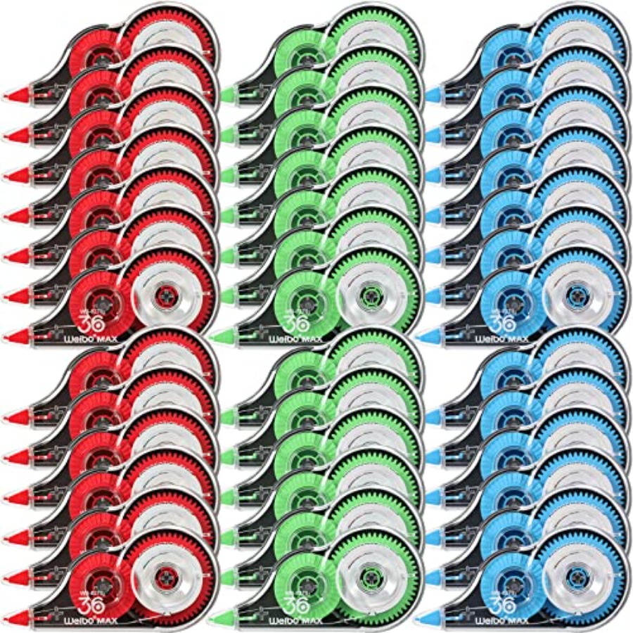 54 Pack Correction Tape Bulk W - Correction Fluid White 리뷰 및 가격