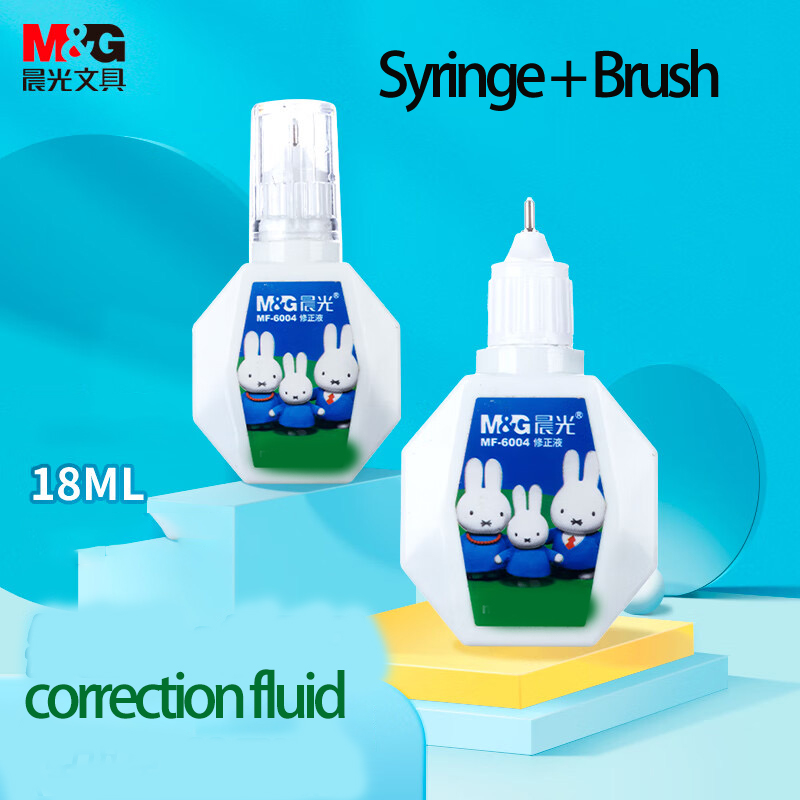 M&G 18ml Correction Fluid Port - Correction Fluid White 리뷰 및 가격