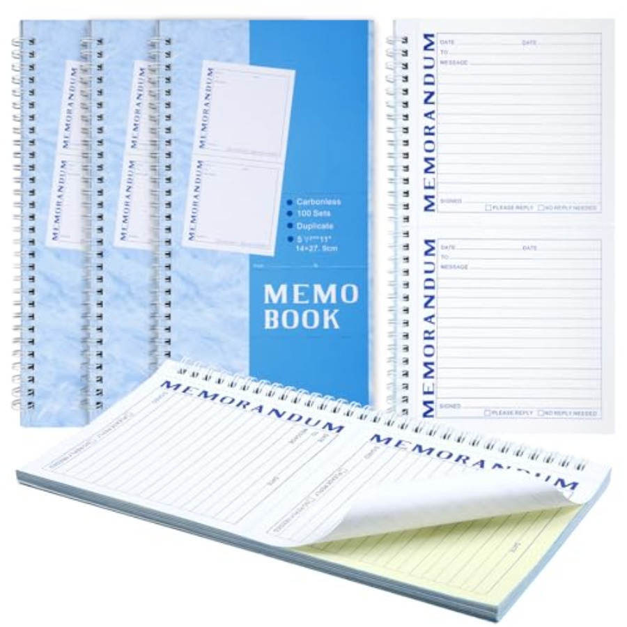 3 Pack Memorandum Book Carbon  - Carbon Copy Book 리뷰 및 가격