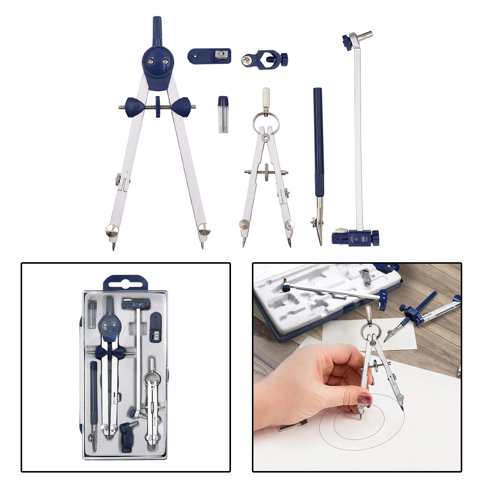 7Pcs Geometry Set , Geometry P - Compass Geometry Set 리뷰 및 가격