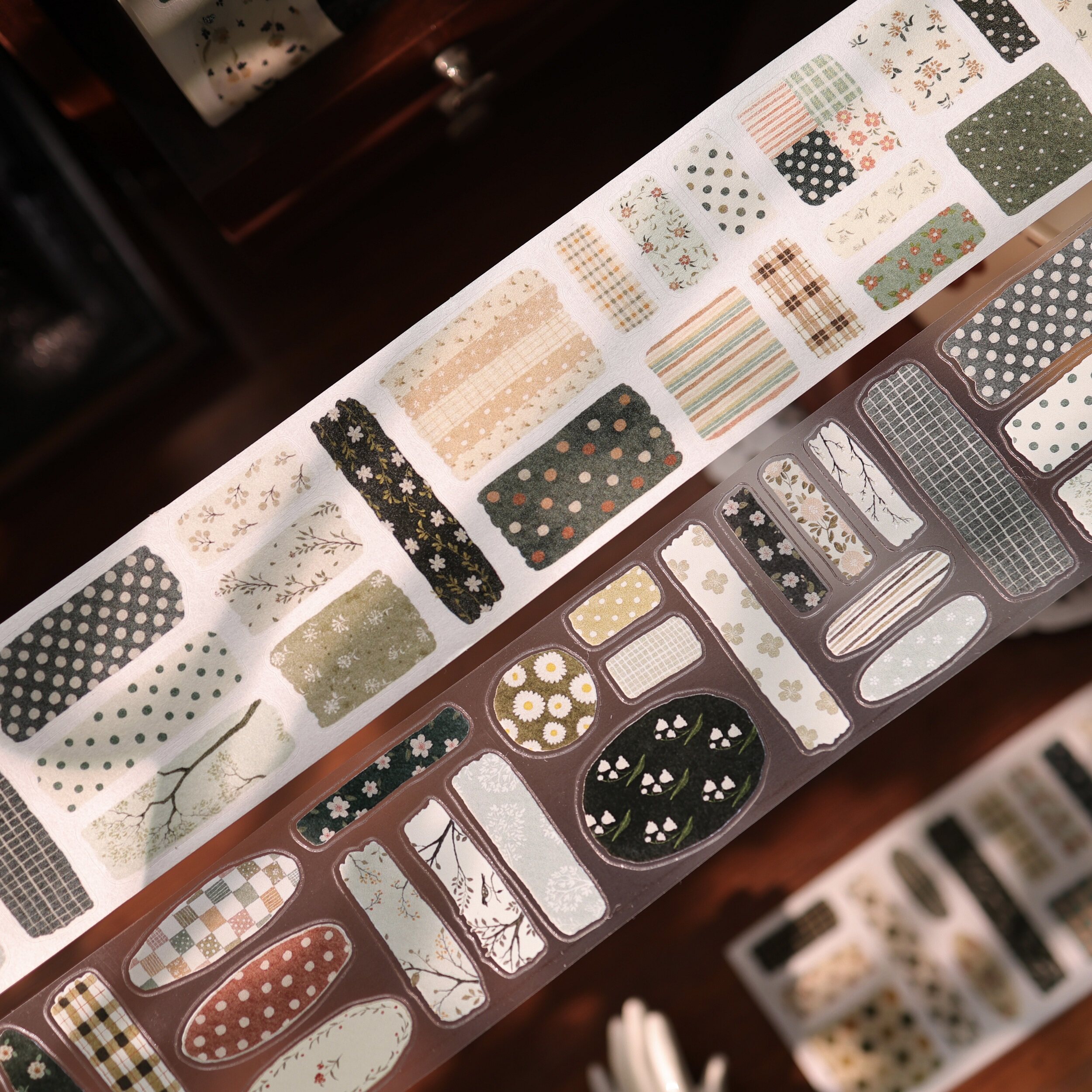 YiEr Studio Vintage Floral Pat - Washi Tape Set 리뷰 및 가격