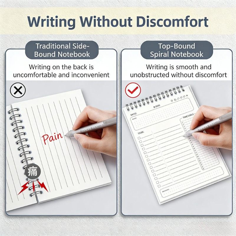 2PCS Planner Agenda Spiral A5  - Office Stationery Supply List 리뷰 및 가격