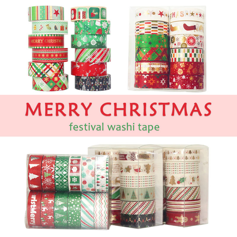 60 Meter Christmas Washi Tapes - Washi Tape Set 리뷰 및 가격