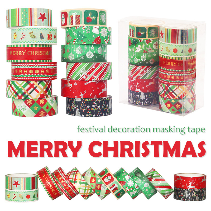 60 Meter Christmas Washi Tapes - Washi Tape Set 리뷰 및 가격