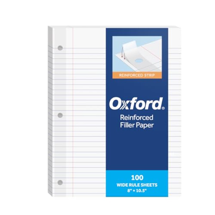 Reinforced Filler Paper, 8 x 1 - Paper Punch 3 Hole 리뷰 및 가격