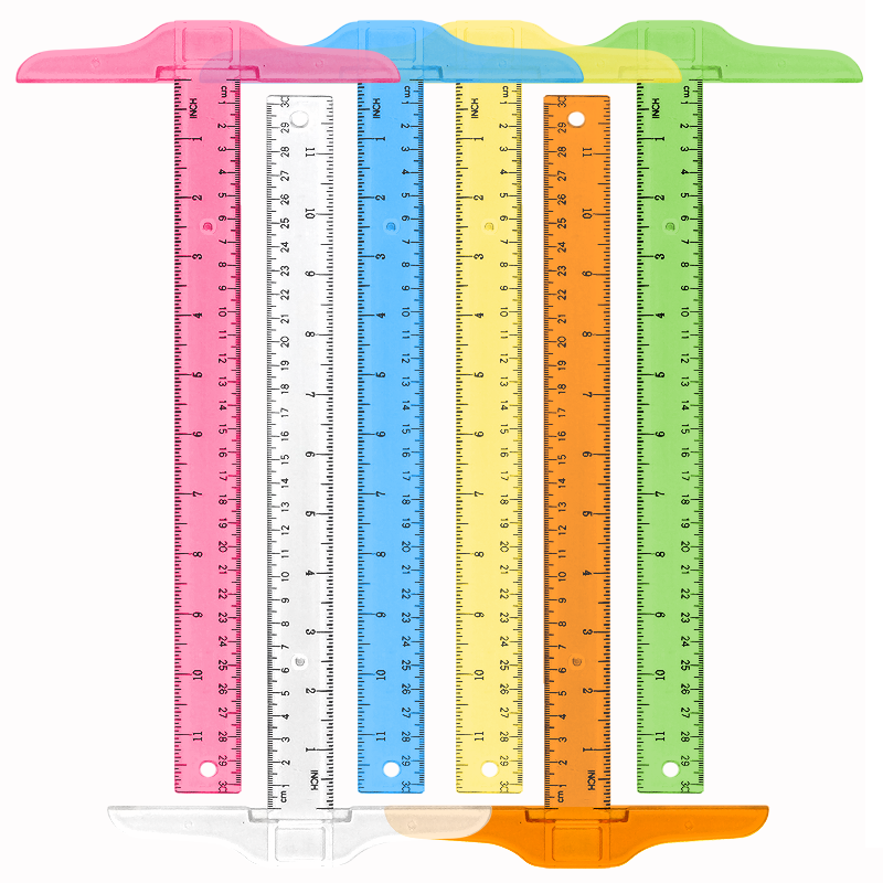 1Pc T-shaped Double Side Scale - Office Stationery And Supply 리뷰 및 가격