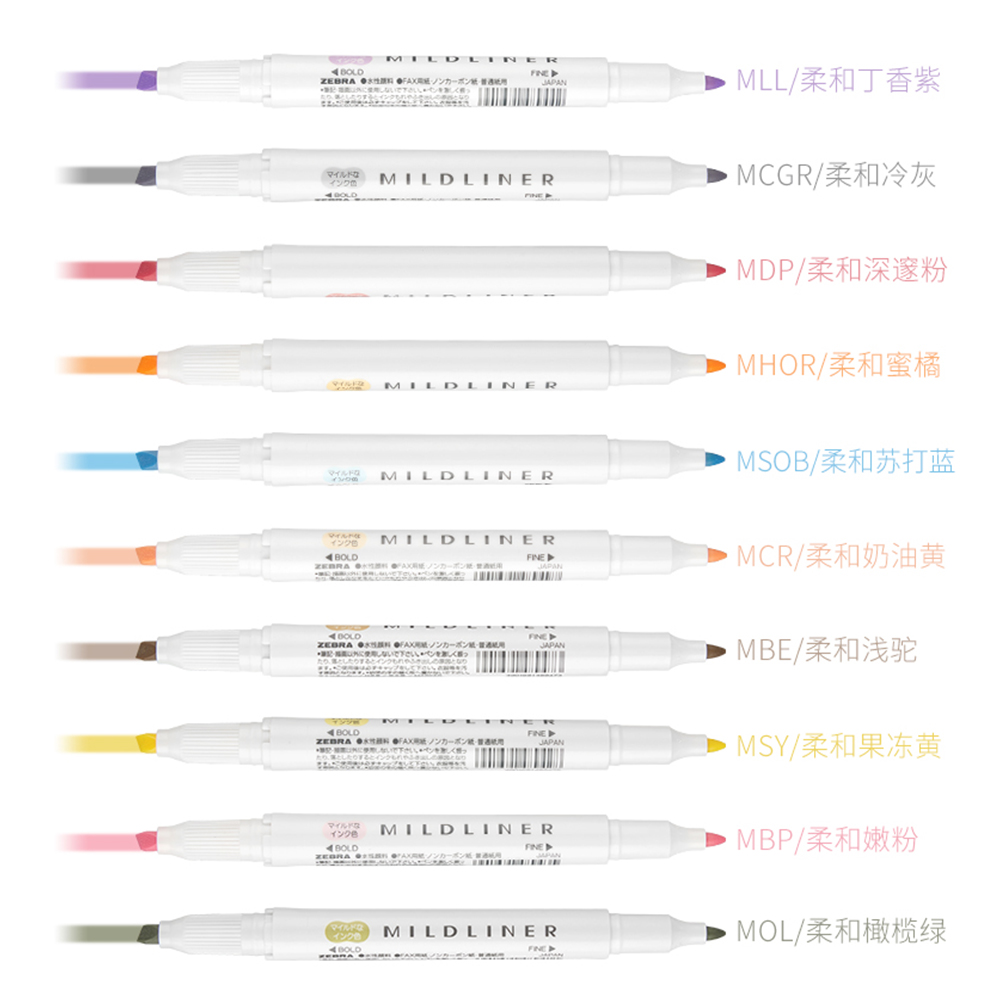Japan ZEBRA Highlighters Pen s - Highlighter Set Pastel 리뷰 및 가격