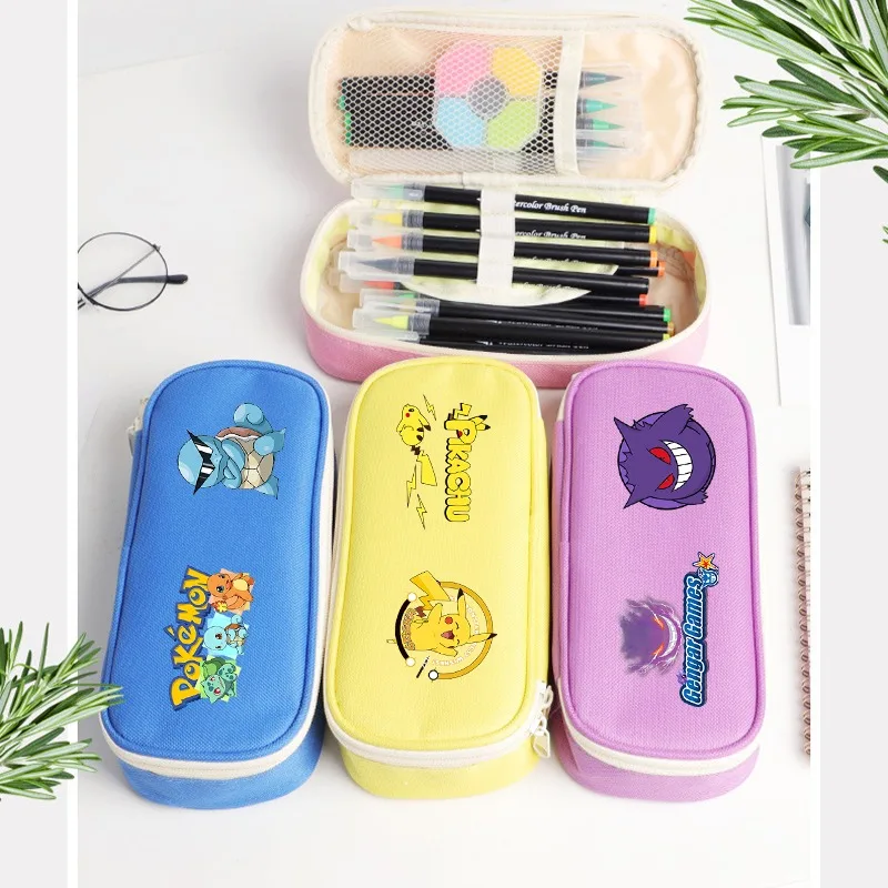Pokemons Pikachu Pencil Case C - Pencil Case Large 리뷰 및 가격