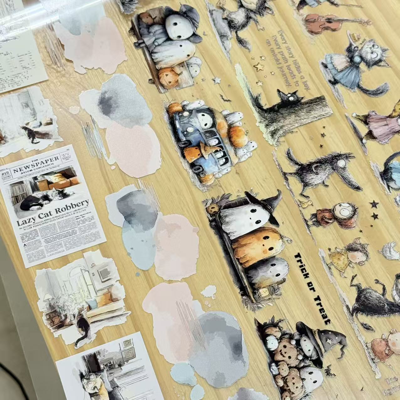 1Loop NEVERLAND Vintage Hallow - Washi Tape Set 리뷰 및 가격