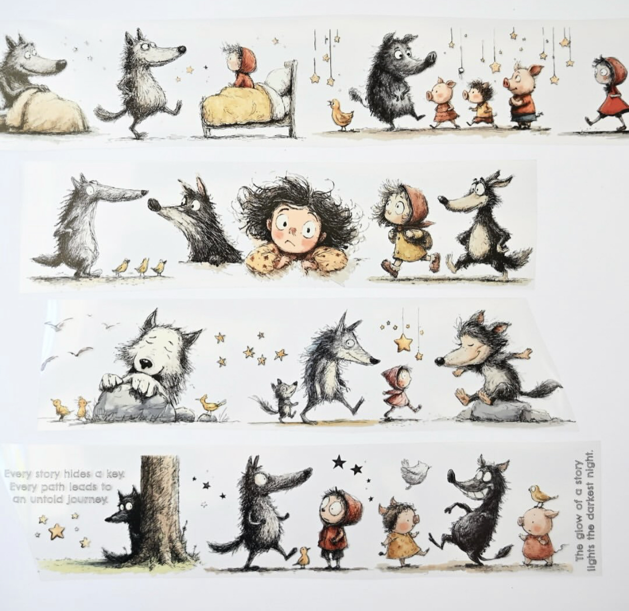 1Loop NEVERLAND Vintage Hallow - Washi Tape Set 리뷰 및 가격