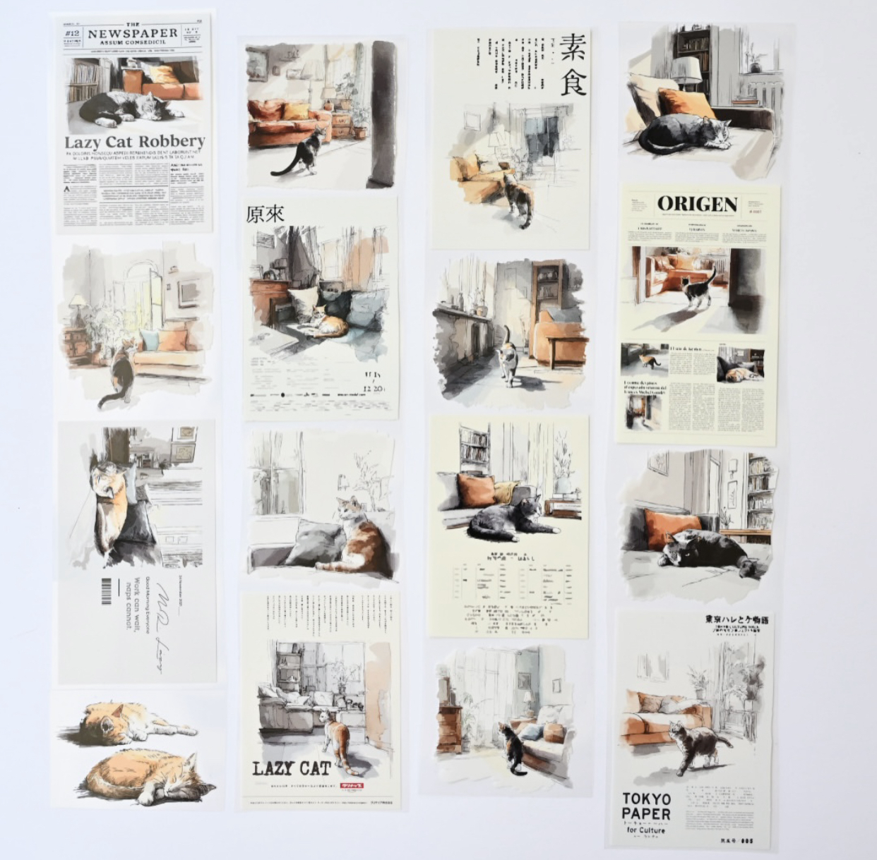 1Loop NEVERLAND Vintage Hallow - Washi Tape Set 리뷰 및 가격