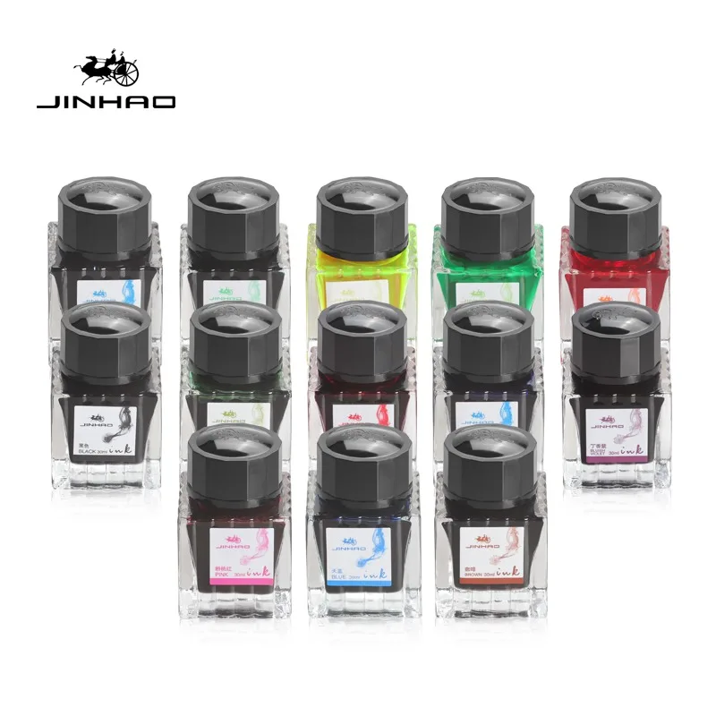 JINHAO 50/30ml Muilt Color Sig - Calligraphy Ink Bottle 리뷰 및 가격