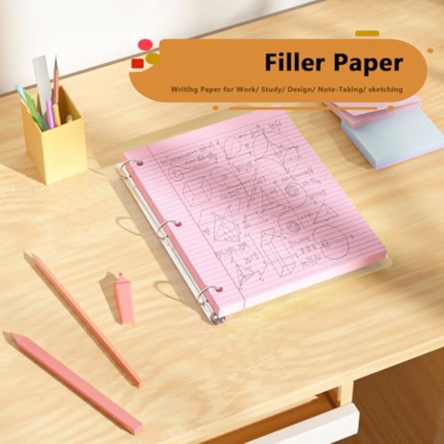 Loose Leaf Paper 00 Sheets Col - Paper Punch 3 Hole 리뷰 및 가격