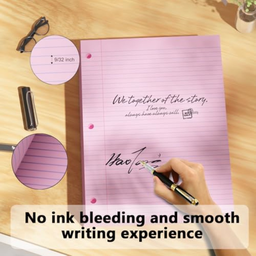 Loose Leaf Paper 00 Sheets Col - Paper Punch 3 Hole 리뷰 및 가격
