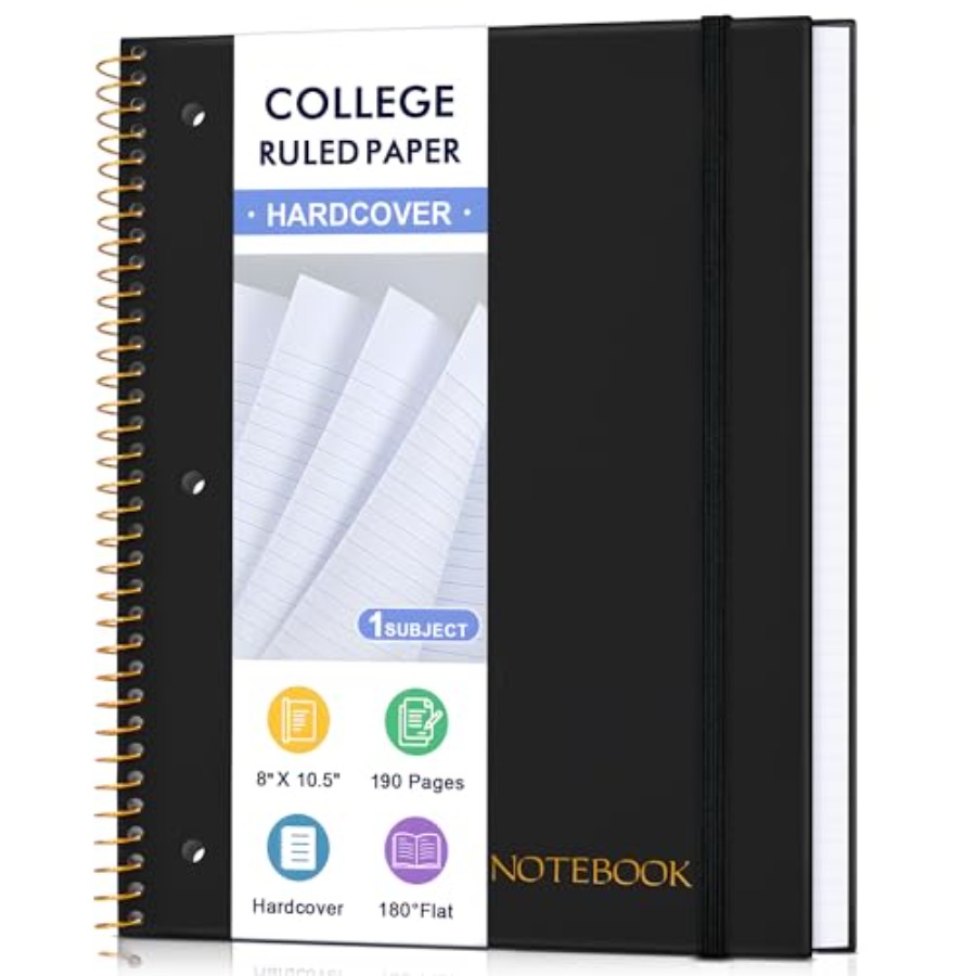 Spiral Notebook College Ruled  - Paper Punch 3 Hole 리뷰 및 가격