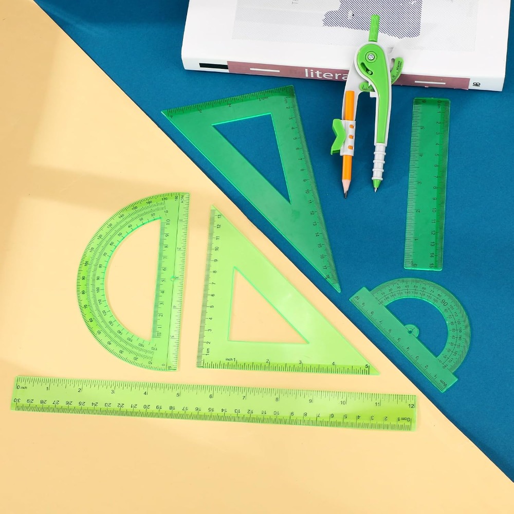 7 Pcs Geometry Math Set: 6/4 I - Compass Geometry Set 리뷰 및 가격