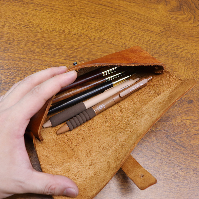 Vintage Vegetable-tanned Leath - Tan Stationery & Office Supply 리뷰 및 가격