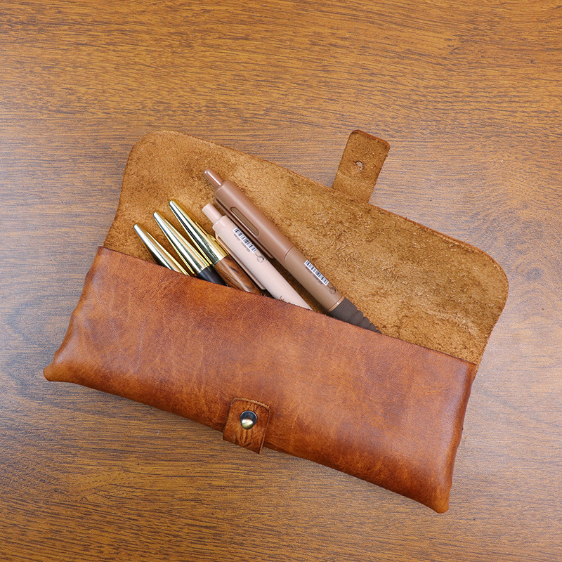 Vintage Vegetable-tanned Leath - Tan Stationery & Office Supply 리뷰 및 가격