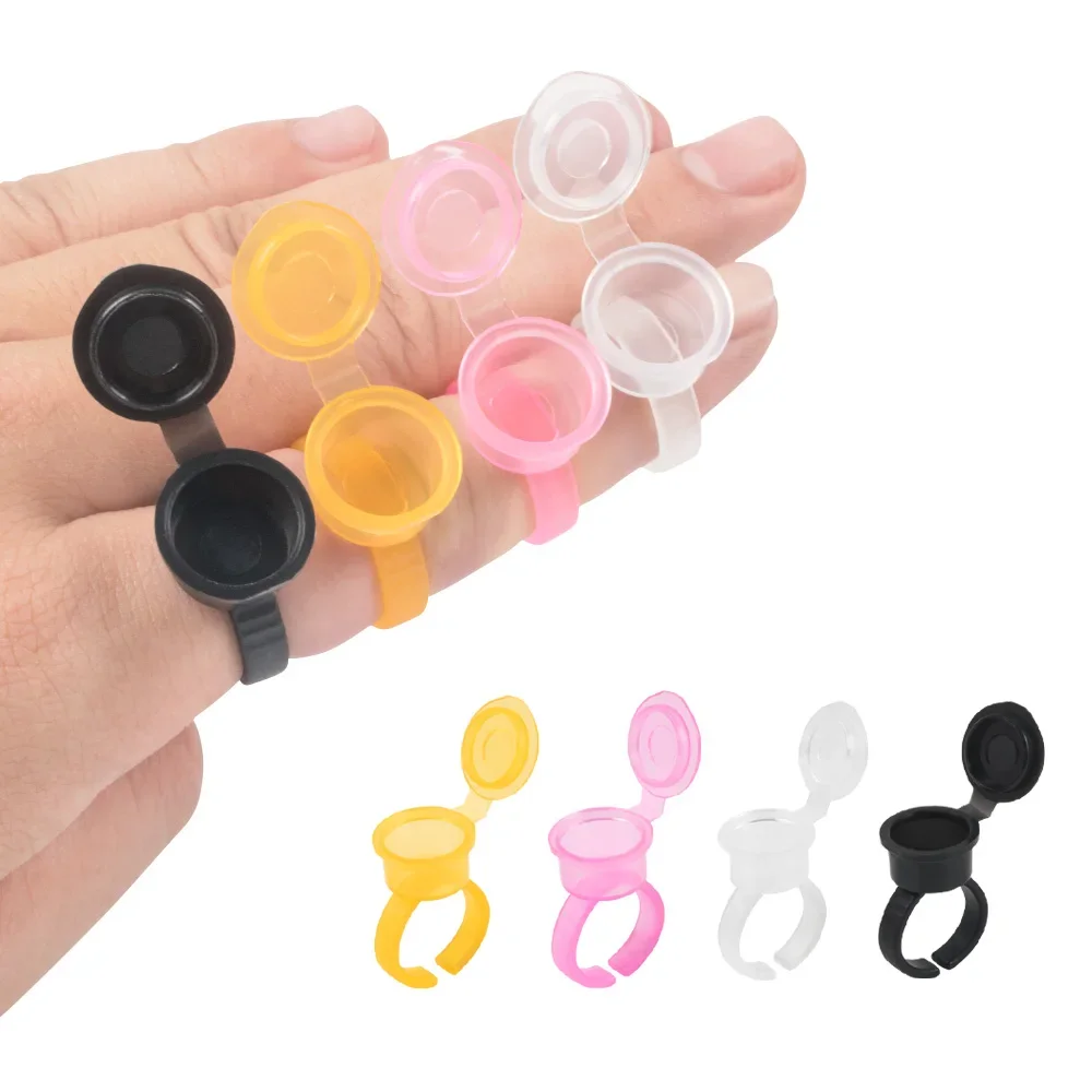 50PCS Tattoo Pigment Ink Ring  - Calligraphy Ink Bottle 리뷰 및 가격