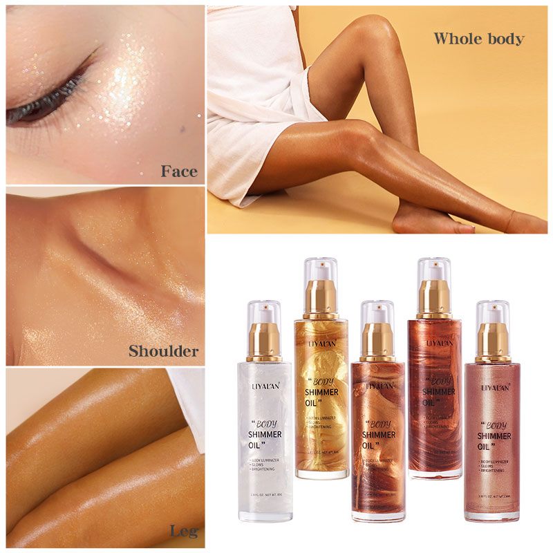 100ml Body Shimmer Oil Highlig - Correction Fluid White 리뷰 및 가격