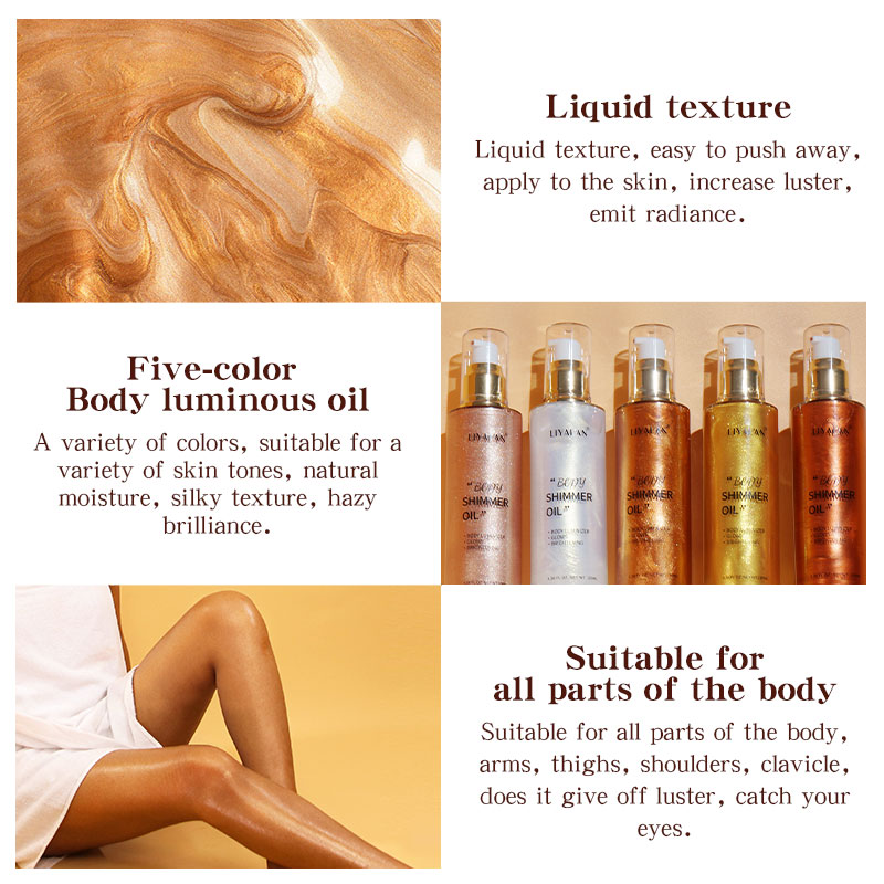 100ml Body Shimmer Oil Highlig - Correction Fluid White 리뷰 및 가격