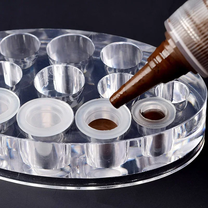 Acrylic Tattoo Ink Cup Stand H - Calligraphy Ink Bottle 리뷰 및 가격