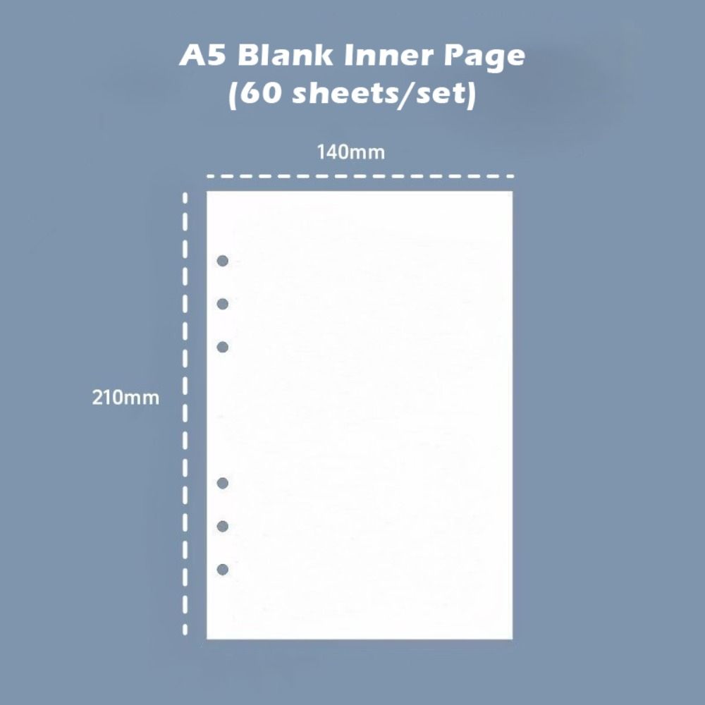 Korean A5 Loose-leaf Notebook  - Notebook Dotted A5 리뷰 및 가격