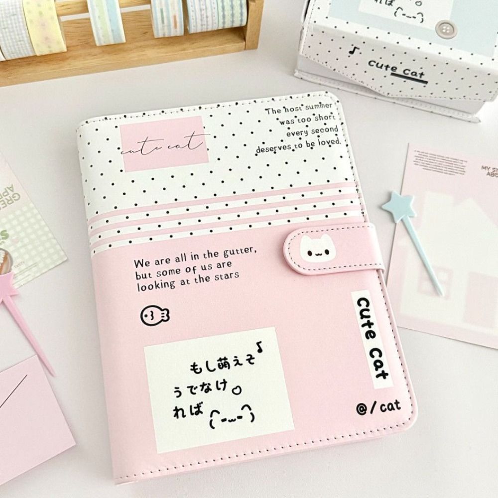 Korean A5 Loose-leaf Notebook  - Notebook Dotted A5 리뷰 및 가격