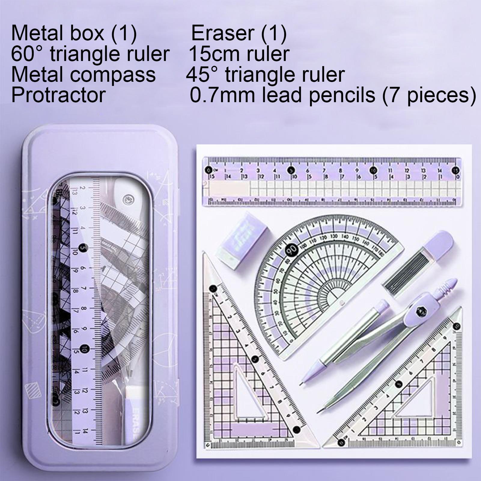 Geometry Set For Students Geom - Compass Geometry Set 리뷰 및 가격