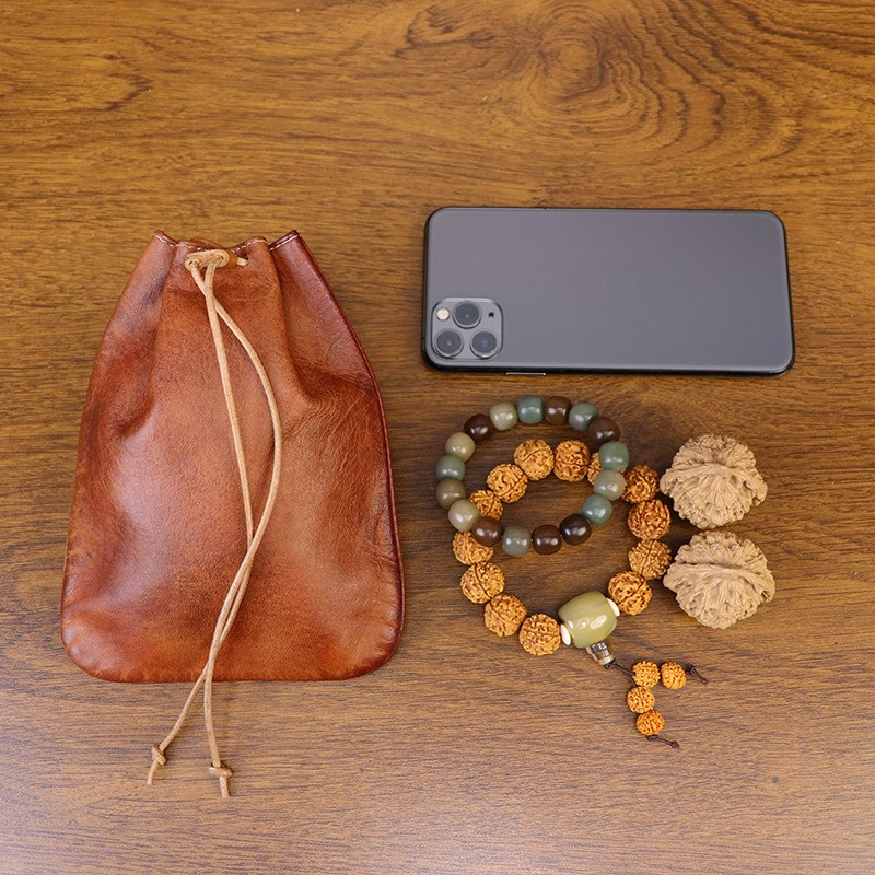 Handmade Retro Style Cowhide M - Tan Stationery & Office Supply 리뷰 및 가격