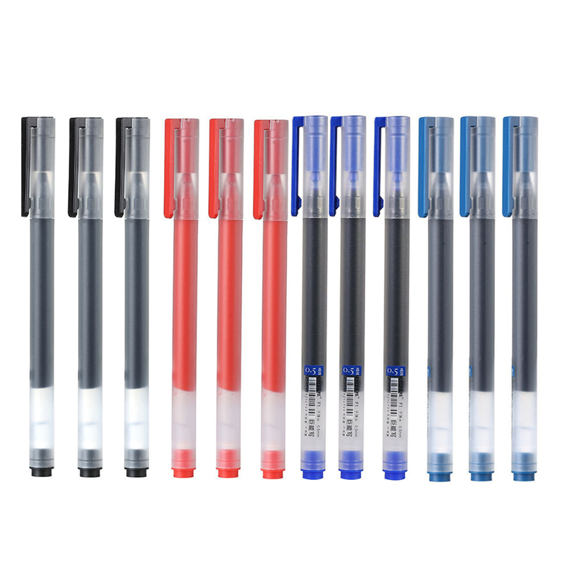 12/6Pc/Lot Gel Pen 0.5MM Ink S - Stationery Supply Business 리뷰 및 가격