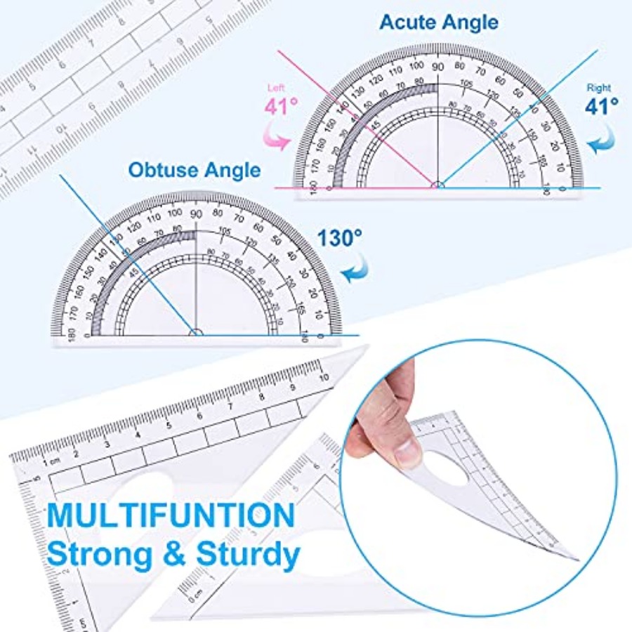 Math Geometry Kit Set 10 Piece - Compass Geometry Set 리뷰 및 가격