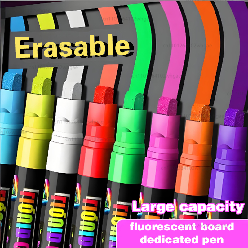 8Color 8mm Liquid Chalk Erasab - Highlighter Set Pastel 리뷰 및 가격